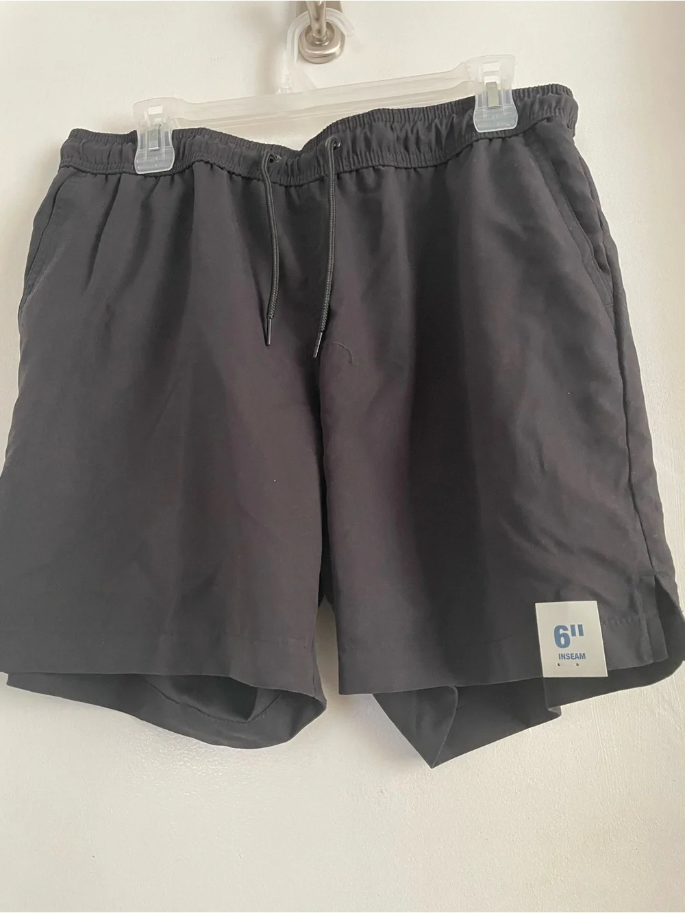 George Men's Charcoal Gray Swim Trunks